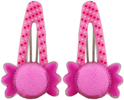 

Maayra 2 Daily Wear Clips Tic Tac Clip(Pink)