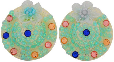 

Maayra 2 Daily Wear Clips Hair Clip(Blue)