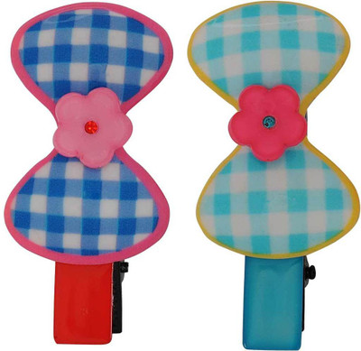 

Maayra 2 School Wear Clips Hair Clip(Blue, Red)
