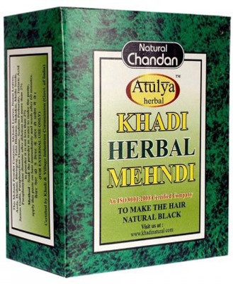 

Khadi Natural Herbal Black Mehndi Hair Color(Black)