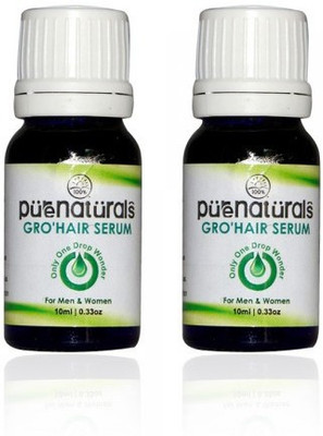 

Pure Naturals Gro' Hair Re Growth Serum Set of 2(10 ml)