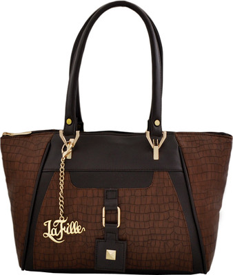 LaFille Hand-held Bag(Brown)