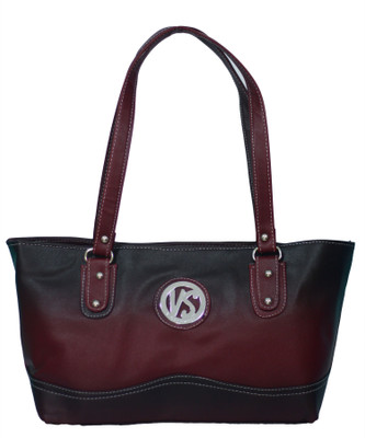 

VS Creation Shoulder Bag(Brown, Black), Black;brown