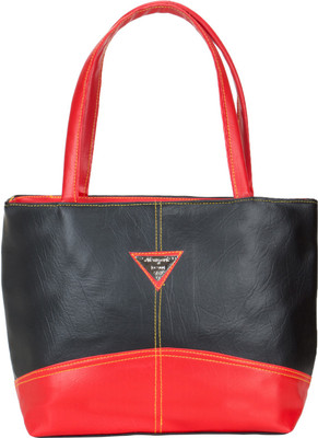 

Cottage Hand-held Bag(Black, Red)
