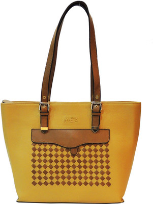 

Mex Shoulder Bag(Yellow, Brown), Brown;yellow
