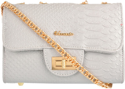 

VERSARIO ITALY Shoulder Bag(Grey)