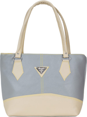 

Cottage Hand-held Bag(Grey, White)