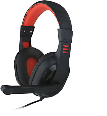 

Shrih Black And Red Headphone(Black, Red, On the Ear)