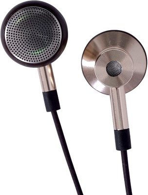 

Ample e comm GMetalEarphone Wired Headset with Mic(Golden, In the Ear)