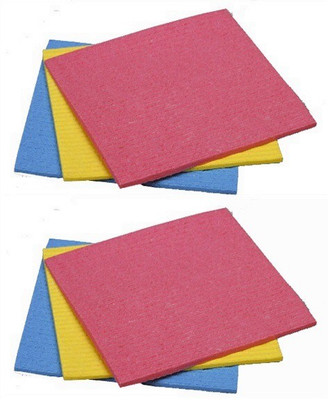 

bajrang Cleaning Sponge Wipe(06 pcs.) Home Cleaning Set