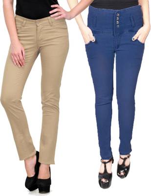 Fuego Slim Women's Multicolor Jeans