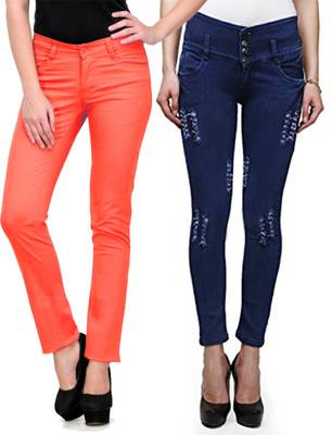 Fuego Slim Women's Multicolor Jeans