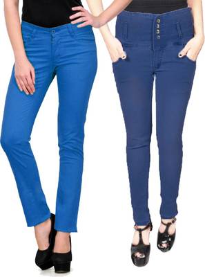 Fuego Slim Women's Multicolor Jeans