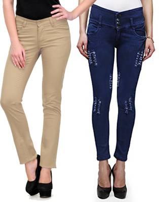 Fuego Slim Women's Multicolor Jeans