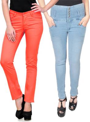 Fuego Slim Women's Multicolor Jeans