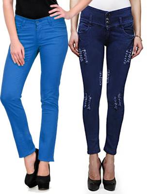 Fuego Slim Women's Multicolor Jeans