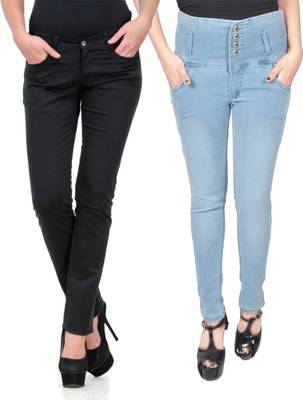 Fuego Slim Women's Multicolor Jeans