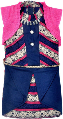 

Hey Baby Girls Mini/Short Party Dress(Multicolor, Sleeveless