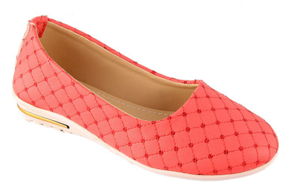 

Mozi Girls Slip on Ballerinas(Pink