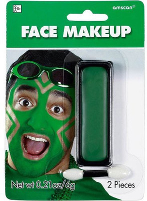 Amscan Green Face Makeup(Pack of 2)