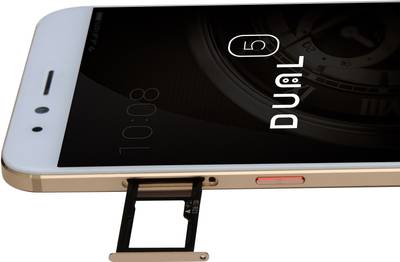 Micromax Dual 5 (Champagne, 128 GB)