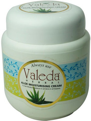 

Valeda Herbal Aloe Moisturizing Cream – Stimulates Dry Chapped Skin with Aloe vera, Marigold, Sesame and Coconut(300 g)