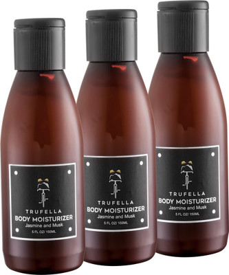 

Trufella Body Moisturizer - Jasmine & Musk - Pack of 3 - 450mL(450 ml)