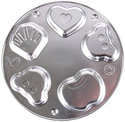 

Futaba 5 Bear Heart Flower - Cup Fondant Decoration Mould(Pack of 1)