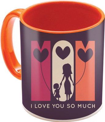 

SKY TRENDS Gift For Mothers In Coffees Printed Birthday And Anniversary Also STD-011 Ceramic Mug(350 ml), Multicolor