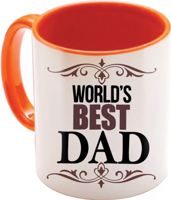 

SKY TRENDS Best Gift For Father On Birthday Printed Coffee his Anniversary Also STD-086 Ceramic Mug(350 ml), Multicolor