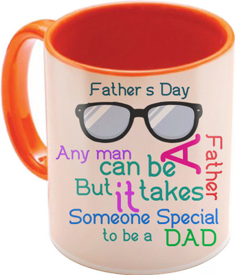 

SKY TRENDS Gift For Father In Coffees Special Occasion Anniversary Birthday STD-001 Ceramic Mug(350 ml), Multicolor