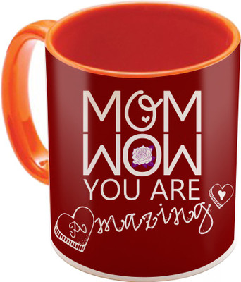 

SKY TRENDS Gift For Mothers Day In Coffee Printed Ceramic Material Birthday And Anniversary STD-061 Ceramic Mug(350 ml), Multicolor