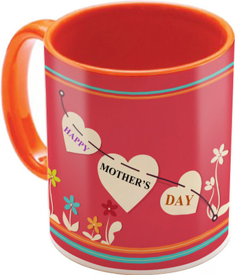 

SKY TRENDS Gift For Mothers Day In Coffee Printed Ceramic Material Birthday And Anniversary STD-051 Ceramic Mug(350 ml), Multicolor