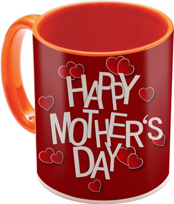

SKY TRENDS Gift For Mothers In Coffees Printed Birthday And Anniversary Also STD-007 Ceramic Mug(350 ml), Multicolor