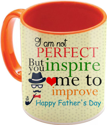 

SKY TRENDS Best Gift For Father On Birthday Printed Coffee his Anniversary Also STD-074 Ceramic Mug(350 ml), Multicolor