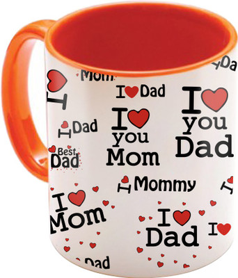 

SKY TRENDS Gift For Father In Coffees Special Occasion Anniversary Birthday STD-016 Ceramic Mug(350 ml), Multicolor