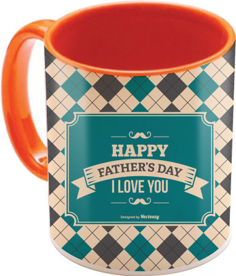 

SKY TRENDS Fathers Birthday Gifts In Coffees And His Anniversary Present Also STD-041 Ceramic Mug(350 ml), Multicolor