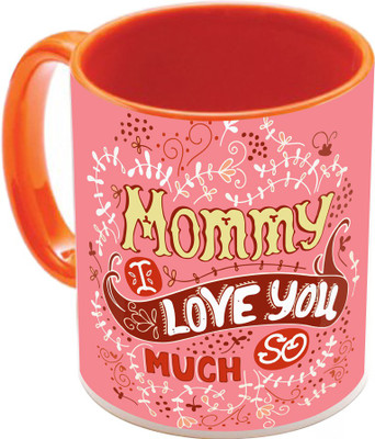 

SKY TRENDS Gift For Mothers Day In Coffee Printed Ceramic Material Birthday And Anniversary STD-056 Ceramic Mug(350 ml), Multicolor