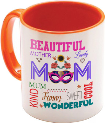 

SKY TRENDS Gift For Mothers In Coffees Printed Birthday And Anniversary Also STD-034 Ceramic Mug(350 ml), Multicolor