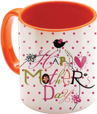 

SKY TRENDS Gift For Mothers In Coffees Printed Birthday And Anniversary Also STD-014 Ceramic Mug(350 ml), Multicolor