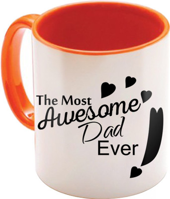 

SKY TRENDS Best Gift For Father On Birthday Printed Coffee his Anniversary Also STD-083 Ceramic Mug(350 ml), Multicolor