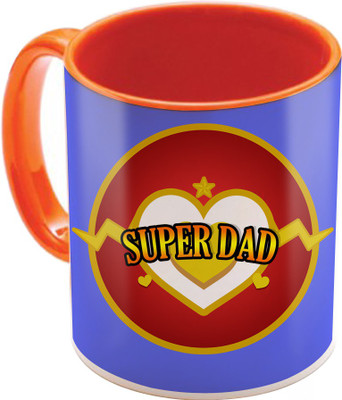 

SKY TRENDS Best Gift For Father On Birthday Printed Coffee his Anniversary Also STD-078 Ceramic Mug(350 ml), Multicolor