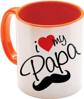 

SKY TRENDS Fathers Birthday Gifts In Coffees And His Anniversary Present Also STD-045 Ceramic Mug(350 ml), Multicolor