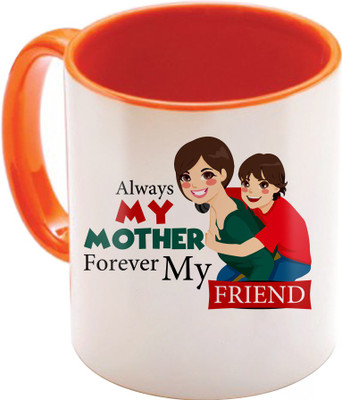

SKY TRENDS Gift For Mothers In Coffees Printed Birthday And Anniversary Also STD-009 Ceramic Mug(350 ml), Multicolor