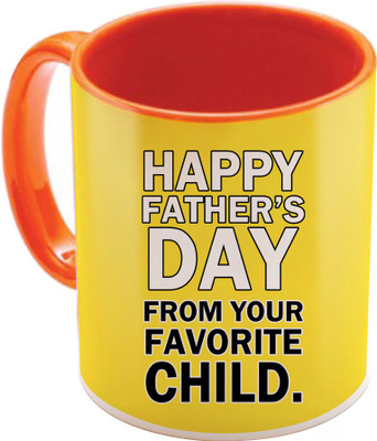

SKY TRENDS Gift For Father In Coffees Special Occasion Anniversary Birthday STD-007 Ceramic Mug(350 ml), Multicolor