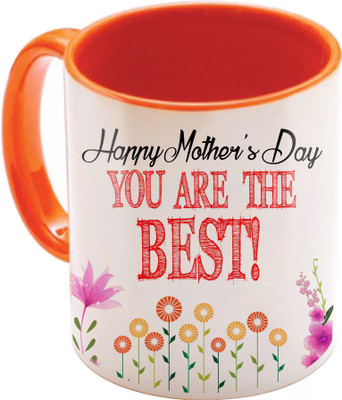 

SKY TRENDS Gift For Mothers In Coffees Printed Birthday And Anniversary Also STD-040 Ceramic Mug(350 ml), Multicolor