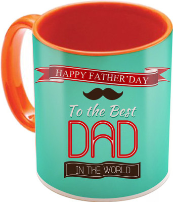 

SKY TRENDS Gift For Father In Coffees Special Occasion Anniversary Birthday STD-023 Ceramic Mug(350 ml), Multicolor