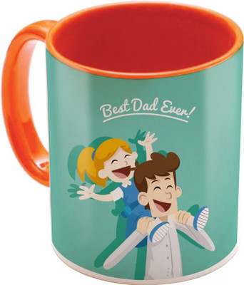

SKY TRENDS Gift For Father In Coffees Special Occasion Anniversary Birthday STD-031 Ceramic Mug(350 ml), Multicolor