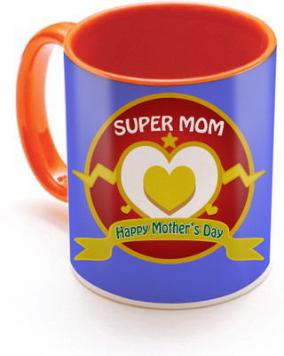 

SKY TRENDS Gift For Mothers Day In Coffee Printed Ceramic Material Birthday And Anniversary STD-076 Ceramic Mug(350 ml), Multicolor
