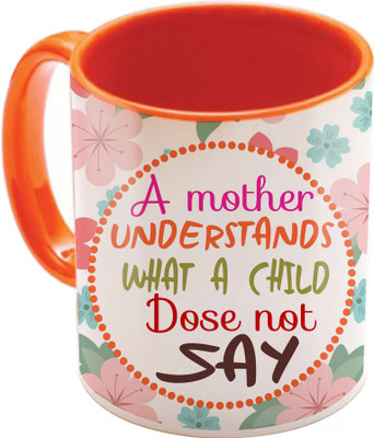 

SKY TRENDS Mothers Birthday Gifts In Coffees Printed Ceramic Material Birthday And Anniversary STD-0084 Ceramic Mug(350 ml), Multicolor